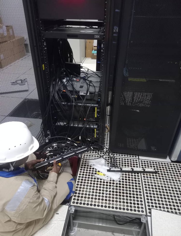 Structured Cabling & Server Rooms — Networks & Server Rooms security solution supplied and installed in Uganda