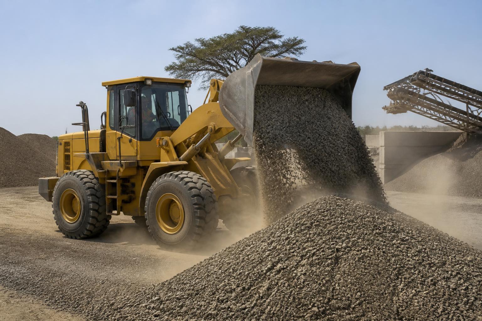 Wheel Loaders for hire in Uganda — Earthmoving plant and machinery